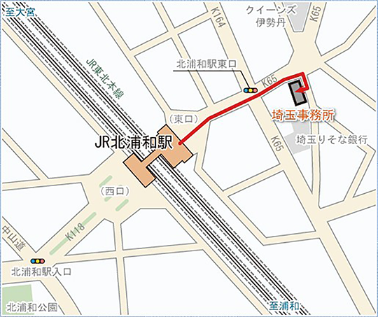 ＫＡＮＫＹＯホールディングス MAP 埼玉事務所